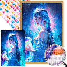 Load image into Gallery viewer, AB Diamond Painting - Full Round - water girl (40*60CM)