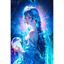 Load image into Gallery viewer, AB Diamond Painting - Full Round - water girl (40*60CM)