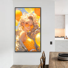 Load image into Gallery viewer, AB Diamond Painting - Full Round - Bright girl (40*70CM)