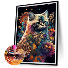Load image into Gallery viewer, Diamond Painting - Full Round - cat (30*40CM)