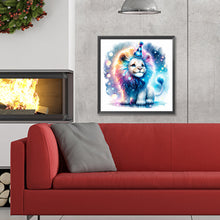 Load image into Gallery viewer, Diamond Painting - Full Round - Shiny animal lion (30*30CM)