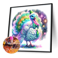 Load image into Gallery viewer, Diamond Painting - Full Round - shiny animal turkey (30*30CM)