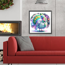 Load image into Gallery viewer, Diamond Painting - Full Round - shiny animal turkey (30*30CM)