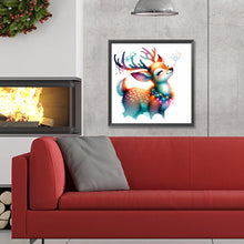 Load image into Gallery viewer, Diamond Painting - Full Round - shiny animal elk (30*30CM)