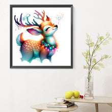 Load image into Gallery viewer, Diamond Painting - Full Round - shiny animal elk (30*30CM)