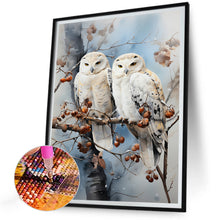 Load image into Gallery viewer, Diamond Painting - Full Round - forest owl (30*40CM)