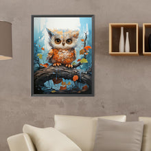 Load image into Gallery viewer, Diamond Painting - Full Round - forest owl (30*40CM)
