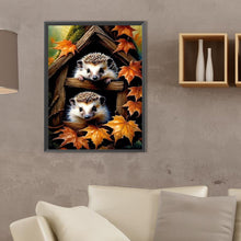 Load image into Gallery viewer, Diamond Painting - Full Square - Hedgehog in the woods (30*40CM)