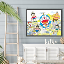 Load image into Gallery viewer, Diamond Painting - Full Round - Doraemon and friends (40*30CM)