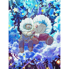 Load image into Gallery viewer, Diamond Painting - Full Round - Doraemon and Nobita (30*40CM)