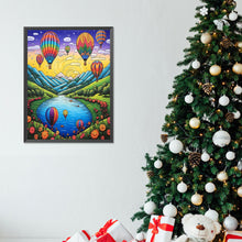 Load image into Gallery viewer, Diamond Painting - Full Round - hot air balloon (30*40CM)