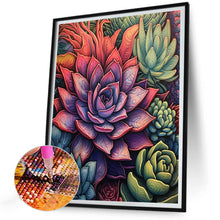 Load image into Gallery viewer, Diamond Painting - Full Round - cactus flower (30*40CM)