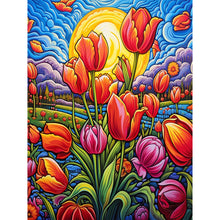 Load image into Gallery viewer, Diamond Painting - Full Round - tulip (30*40CM)