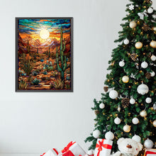 Load image into Gallery viewer, Diamond Painting - Full Round - desert cactus (30*40CM)