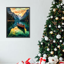 Load image into Gallery viewer, Diamond Painting - Full Round - boat flowing water (30*40CM)