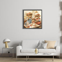 Load image into Gallery viewer, AB Diamond Painting - Full Round - bear family (30*30CM)