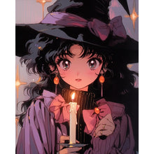 Load image into Gallery viewer, Diamond Painting - Full Square - cartoon little witch (40*50CM)