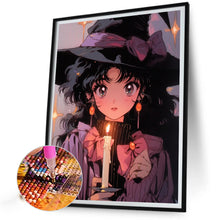 Load image into Gallery viewer, Diamond Painting - Full Square - cartoon little witch (40*50CM)