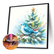 Load image into Gallery viewer, Diamond Painting - Full Round - Christmas winter bird (30*30CM)