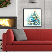 Load image into Gallery viewer, Diamond Painting - Full Round - Christmas winter bird (30*30CM)