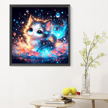 Load image into Gallery viewer, Diamond Painting - Full Round - Kitten treading water (30*30CM)