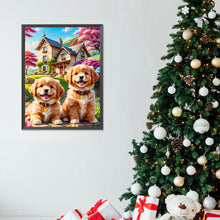 Load image into Gallery viewer, Diamond Painting - Full Round - puppy (30*40CM)