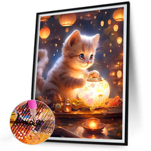 Load image into Gallery viewer, Diamond Painting - Full Round - cat (30*40CM)