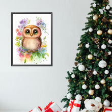Load image into Gallery viewer, Diamond Painting - Full Round - owl (30*40CM)
