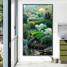 Load image into Gallery viewer, AB Diamond Painting - Full Square - Dream Green Manor (40*70CM)