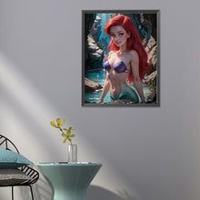 Load image into Gallery viewer, Diamond Painting - Full Round - mermaid princess (40*50CM)