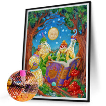 Load image into Gallery viewer, Diamond Painting - Full Round - bedtime story little dinosaurs (30*40CM)