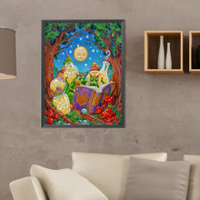 Load image into Gallery viewer, Diamond Painting - Full Round - bedtime story little dinosaurs (30*40CM)