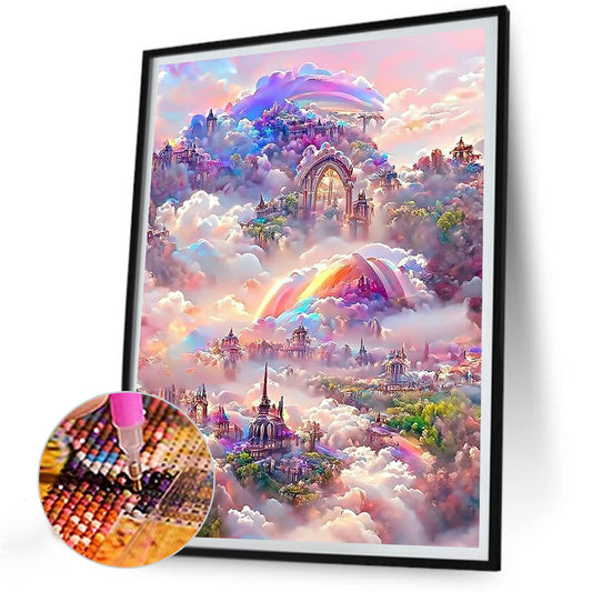 Diamond Painting - Full Round - Rainbow Manor (30*40CM)