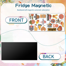 Load image into Gallery viewer, 2 PCS Basketball Round Diamond Painting Magnet Refrigerator for Fridge Car Decor