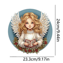 Load image into Gallery viewer, Angel Girl Single-Sided Diamond Painting Hanging Pendant for Home Wall Decor(#1)