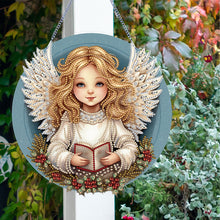 Load image into Gallery viewer, Angel Girl Single-Sided Diamond Painting Hanging Pendant for Home Wall Decor(#1)