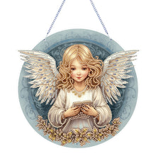 Load image into Gallery viewer, Angel Girl Single-Sided Diamond Painting Hanging Pendant for Home Wall Decor(#3)