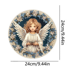 Load image into Gallery viewer, Angel Girl Single-Sided Diamond Painting Hanging Pendant for Home Wall Decor(#4)