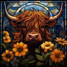Load image into Gallery viewer, AB Diamond Painting - Full Square - Flowers and cows (30*30CM)