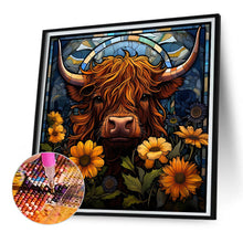 Load image into Gallery viewer, AB Diamond Painting - Full Square - Flowers and cows (30*30CM)