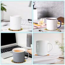 Load image into Gallery viewer, 8PCS Acrylic Diamond Painting Coasters Kits with Holder for Beginner (Owl)