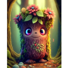 Load image into Gallery viewer, Diamond Painting - Full Round - Cute little tree spirit (40*50CM)