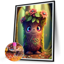 Load image into Gallery viewer, Diamond Painting - Full Round - Cute little tree spirit (40*50CM)