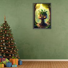 Load image into Gallery viewer, Diamond Painting - Full Round - Cute tree spirit (40*60CM)