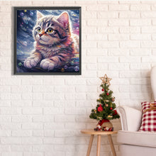 Load image into Gallery viewer, Diamond Painting - Full Square - cat cat (30*30CM)
