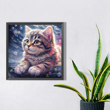 Load image into Gallery viewer, Diamond Painting - Full Square - cat cat (30*30CM)