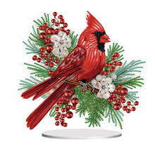 Load image into Gallery viewer, Cardinal Table Top Diamond Painting Ornament Kits for Home Office Desktop Decor
