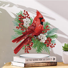 Load image into Gallery viewer, Cardinal Table Top Diamond Painting Ornament Kits for Home Office Desktop Decor
