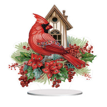 Load image into Gallery viewer, Cardinal Table Top Diamond Painting Ornament Kits for Home Office Desktop Decor