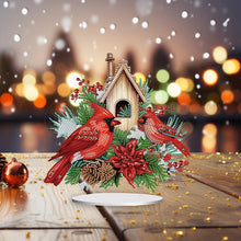 Load image into Gallery viewer, Cardinal Table Top Diamond Painting Ornament Kits for Home Office Desktop Decor